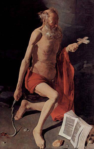 Georges de La Tour St Jerome oil painting picture